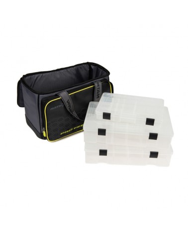 Torba Z Pudełkami Na Akcesoria Koszyki Matrix Ethos Pro Feeder Bag 39x24x26cm