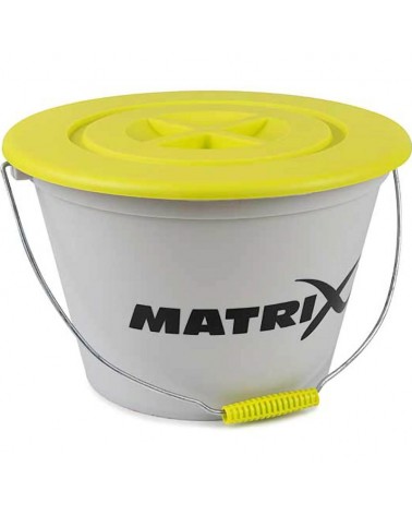 Wiadro Do Mieszania Zanęt Matrix Groundbait Bucket Lid 17L + Pokrywa