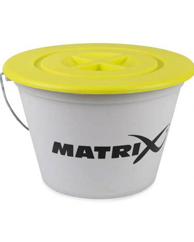 Wiadro Do Mieszania Zanęt Matrix Groundbait Bucket Lid 17L + Pokrywa