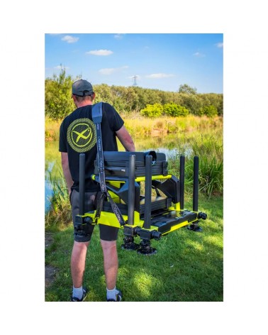 Siedzisko Kosz Wyczynowy Matrix S36 Pro Seatbox Lime Edition