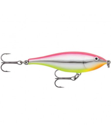 Wobler Rapala Twitchin Rap 8cm 12g EC Electric Chicken 0.2-0.6m Slow Sinking