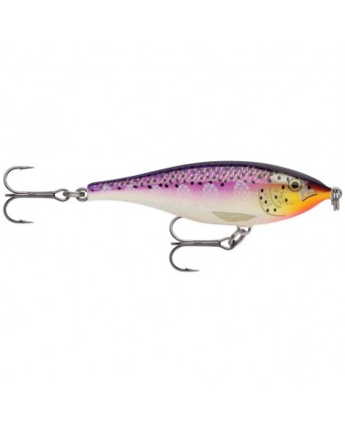 Wobler Rapala Twitchin Rap 8cm 12g PD Purpledecent 0.2-0.6m Slow Sinking