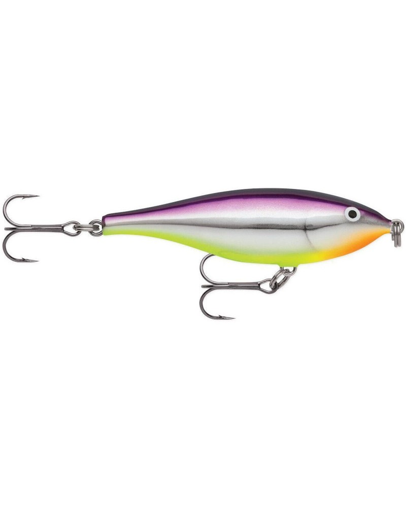 Wobler Rapala Twitchin Rap 8cm 12g PRCH Purple Chartreuse 0.2-0.6m Slow Sinking