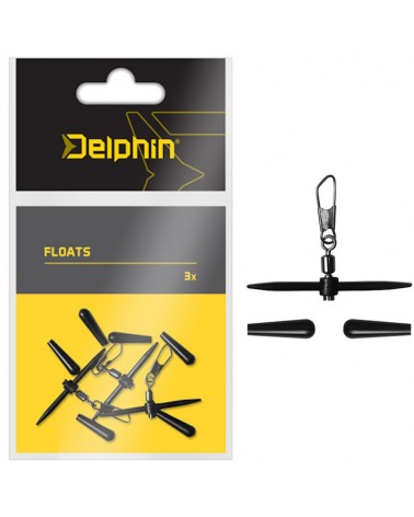 Łącznik Na Stałe Do Spławika Wagglera Delphin Floats 3szt.