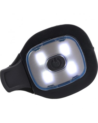 Ciepła Wędkarska Czapka Zimowa Z Latarką Mikado Led Beanie Czarny