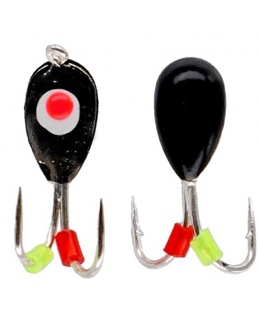 Przynęta Podlodowa Mikado Ice Bug 9.5mm 0.8g Czarno Czarny 1szt.