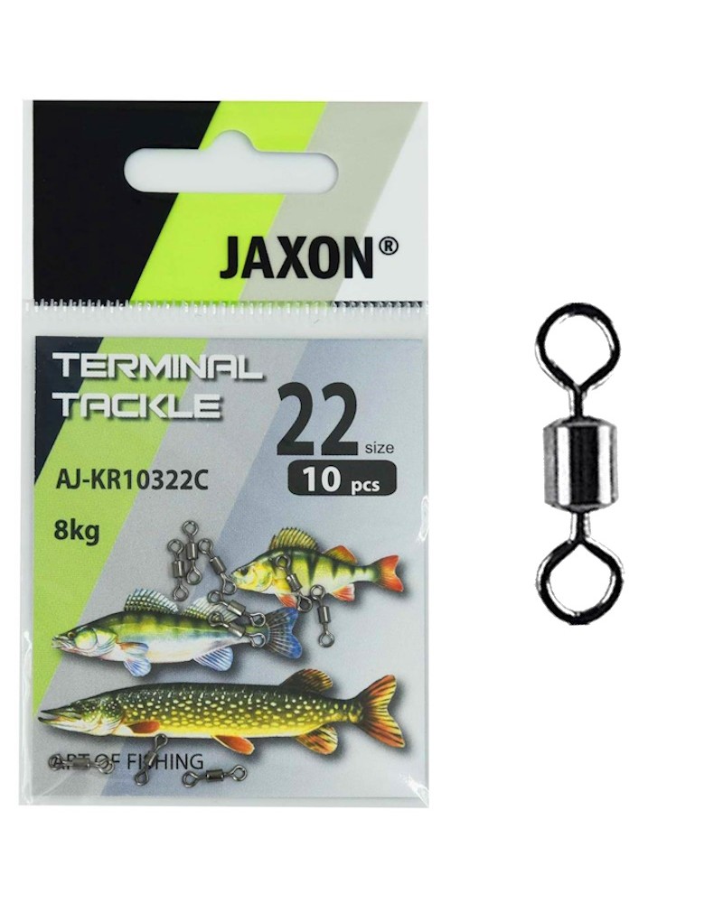 Krętlik Baryłkowy Jaxon Strong nr 22 8kg 10szt.