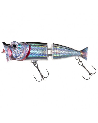 Wobler Powierzchniowy Jaxon Atract Jointed Popper 8cm 11g A Pływający