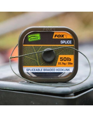 Plecionka Przyponowa Fox Edges Naturals Splice Hooklength 50lb 22.7kg 20m