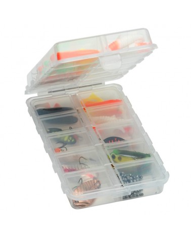 Pudełko Dwustronne Na Akcesoria Przynęty Wędkarskie Jaxon RH-149 15x9x4cm