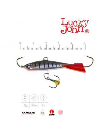 Błystka Podlodowa Balansówka Lucky John Balanced Lure Nordic 4 12g 12HRT