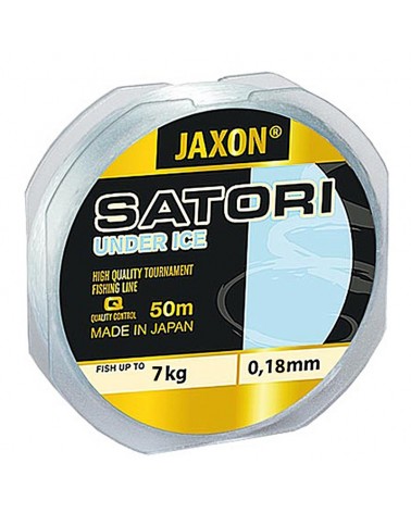 Żyłka Do Wędkarstwa Podlodowego Jaxon Satori Under Ice 0.18mm Ryby Do 7kg 50m