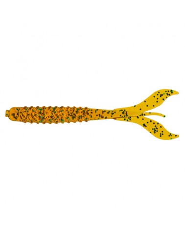 Guma Robak Lucky John W-Worm 1.5'' 3.38cm 0.2g PA19 Osaka Pumpkin 15szt.