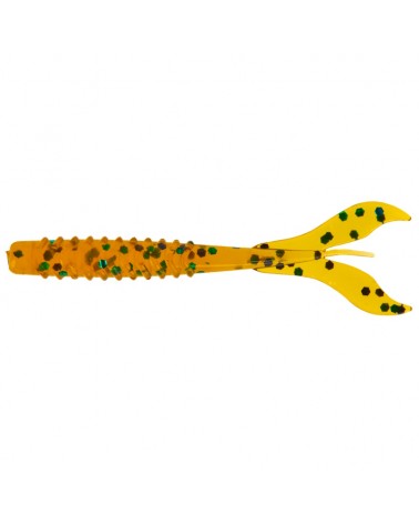 Guma Robak Lucky John W-Worm 2.5'' 6.35cm 1.0g PA19 Osaka Pumpkin 8szt.