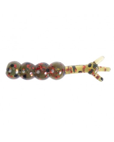 Guma Przynęta Lucky John Chicken Leg 1.0'' 2.54cm PA03 Green Pumpkin 20szt.
