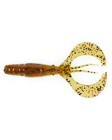 Guma Robak Lucky John Curly Shrimp 3.0'' 7.62cm 3.3g PA03 Green Pumpkin 7szt.