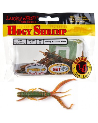 Guma Robak Lucky John Hogy Shrimp 2.2'' 5.6cm 0.8g 085 Nagoya Shrimp 10szt.