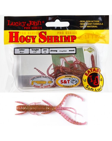 Guma Robak Lucky John Hogy Shrimp 2.2'' 5.6cm 0.8g S14 Magic 10szt.