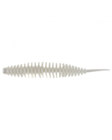 Guma Robak Lucky John Ultraworm 2.0'' 5cm 026 Pearl 9szt.