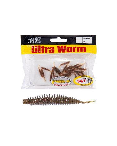 Guma Robak Lucky John Ultraworm 1.4'' 3.55cm PA16 Cola 12szt.
