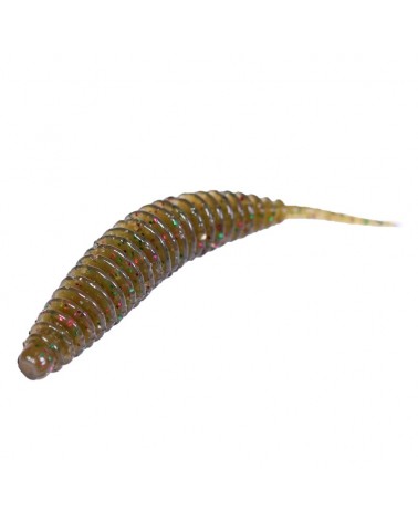 Guma Robak Lucky John Ultraworm 1.4'' 3.55cm S21 All Star Flakes 12szt.