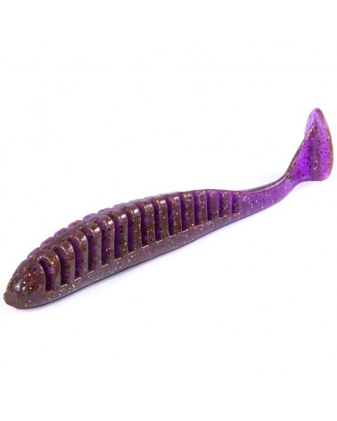 Guma Ripper Lucky John Radiator 3.0'' 7.5cm 2.1g S13 Purple Plum 7szt.