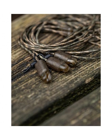 Bezpieczny Zestaw Helikopterowy Fox Edges Camo Heli-Clip Rigs 30lb Submerge 3szt.