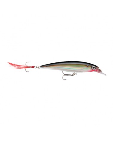 Rapala wobler X-Rap 10cm 13g S Silver 1.2-1.8m wolno tonący