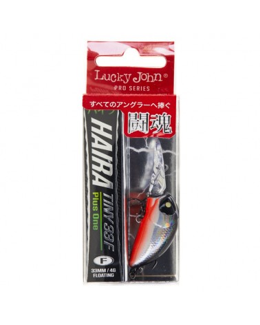 Wobler Lucky John Haira Tiny Plus One 33LBF 3.3cm 4g 004 1m Floating