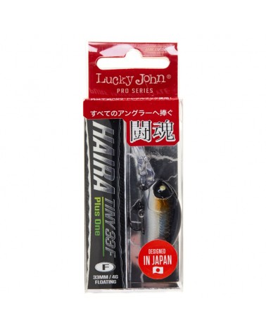Wobler Lucky John Haira Tiny Plus One 33LBF 3.3cm 4g 017 1m Floating