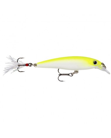 Wobler Rapala X-Rap 8cm 7g SFCU Silver Fluorescent Chartreuse UV 0.9-1.5m wolno tonący