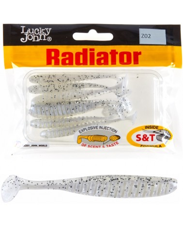 Guma Ripper Lucky John Radiator 2.0'' 5cm 0.5g Z02 Silver Shiner 10szt.