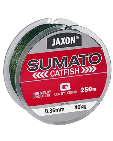 Plecionka Sumowa Jaxon Sumato Catfish 0.36mm Ryby Do 40kg 250m