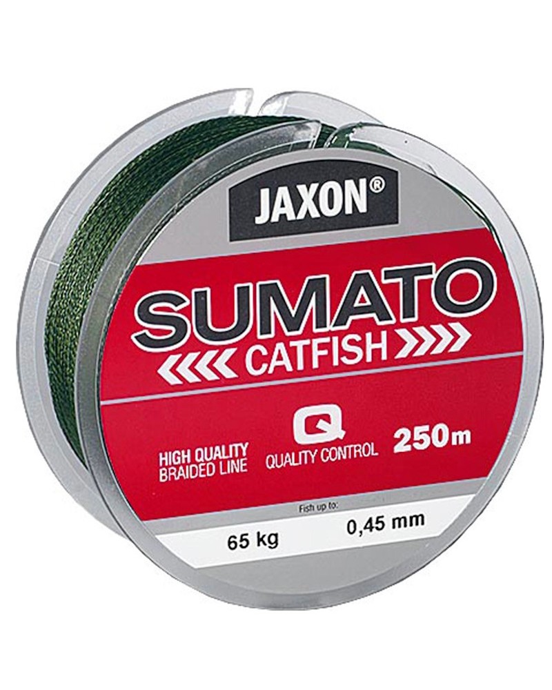 Plecionka Sumowa Jaxon Sumato Catfish 0.45mm Ryby Do 65kg 250m