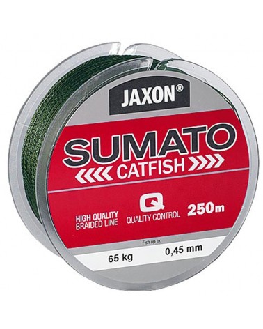 Plecionka Sumowa Jaxon Sumato Catfish 0.45mm Ryby Do 65kg 250m