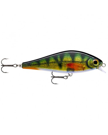 Wobler Rapala Super Shadow Rap 11cm 38g PEL Live Perch 0.9-1.2m wolno tonący
