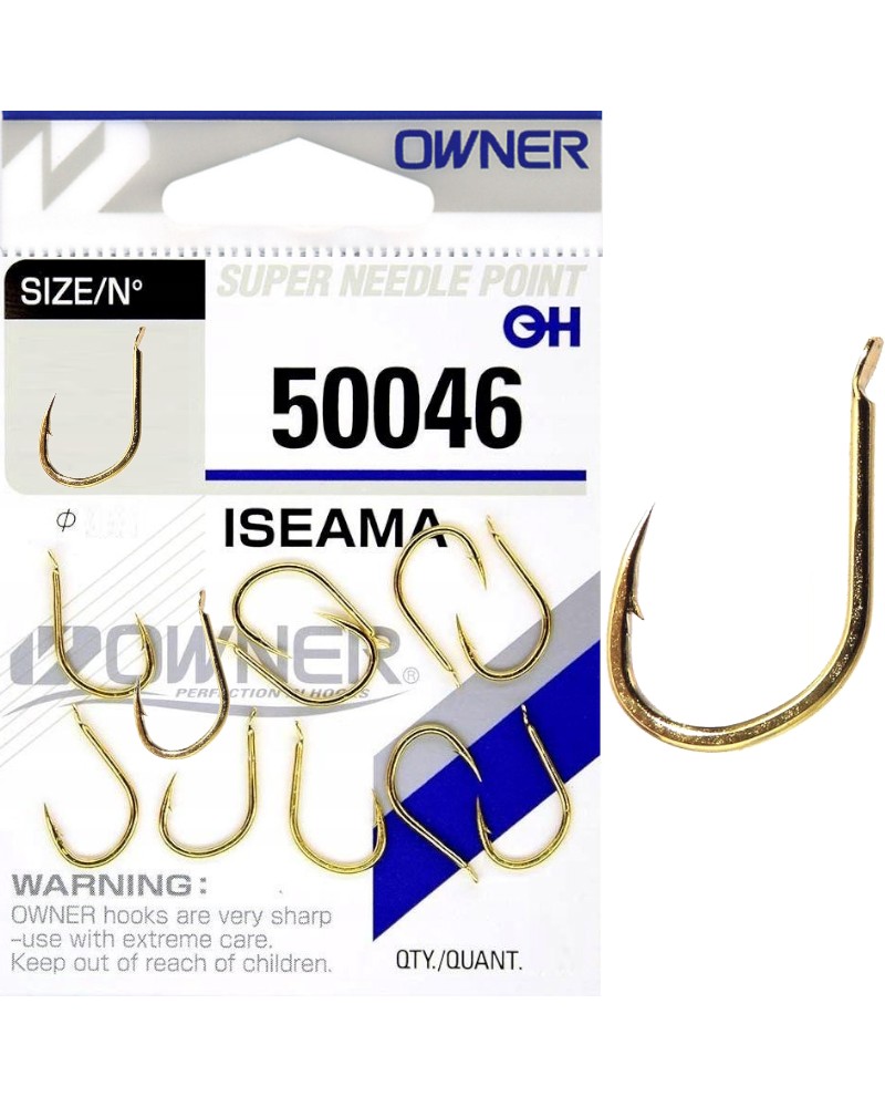 Haczyki Owner 50046 Iseama Nr 2 8szt.