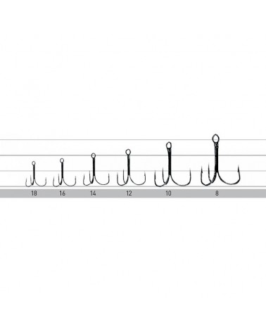 Kotwice Kotwiczki Owner Treble Hooks ST-11UL