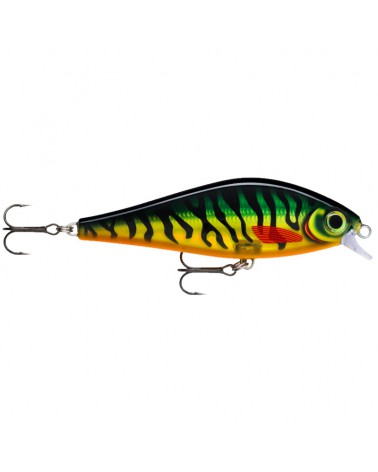 Wobler Rapala Super Shadow Rap 11cm 38g HTIP Hot Tiger Pike 0.9-1.2m wolno tonący