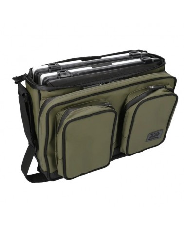 Torba Na Ramię Z Pudełkami Wodoodporna Daiwa D-Vec WP 200 Tackle Box Bag 36x25x26cm