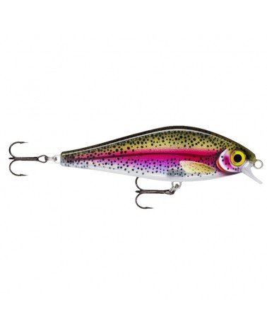 Wobler Rapala Super Shadow Rap 16cm 77g 1-1.4m SSDR16 RTL Live Rainbow Trout