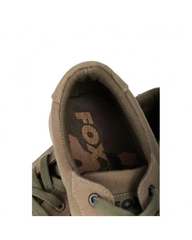 Buty Trampki Wędkarskie Fox Khaki Canvas Shoes