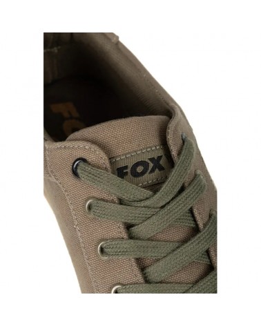 Buty Trampki Wędkarskie Fox Khaki Canvas Shoes