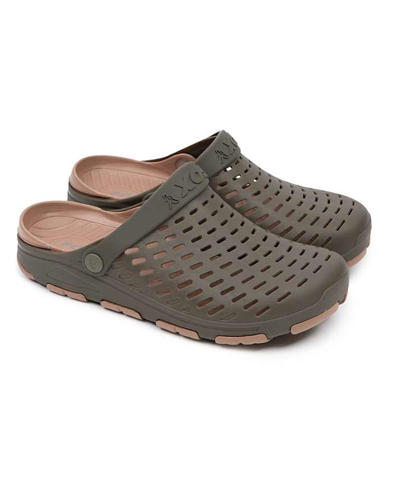 Klapki Wędkarskie Fox Khaki Clogs