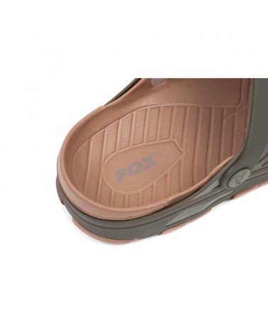 Klapki Wędkarskie Fox Khaki Clogs