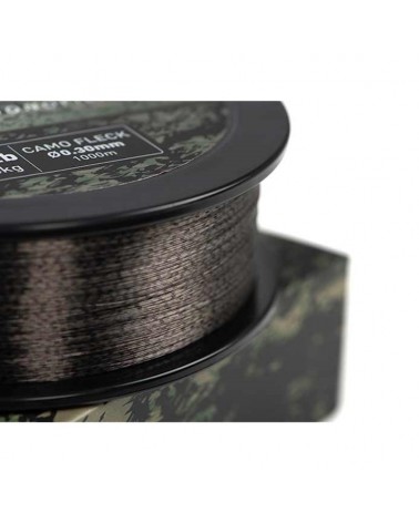 Żyłka Karpiowa Fox Soft Steel Fleck Camo Mono 16lb 0.33mm 7.3kg 1000m