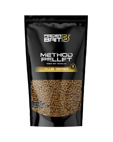 Pellet Do Koszyka Feeder Bait Method Club Series Jasny 4mm 800g