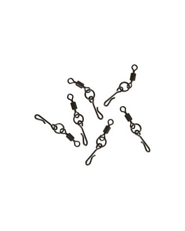 Krętlik Karpiowy Z Kółkiem Do Szybkiej Wymiany Fox Edges Kwick Change O Ring Swivel Nr 7 10szt.
