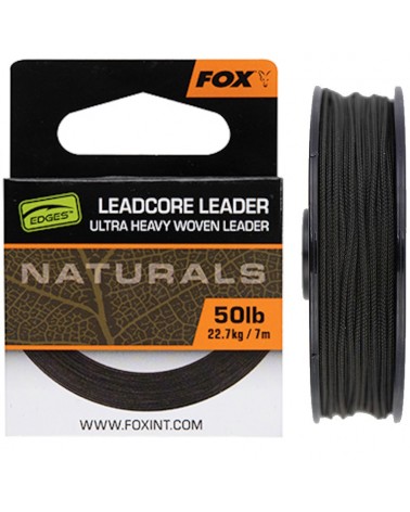 Materiał Na Zestaw Karpiowy Fox Naturals Leadcore 50lb 22.7kg 7m