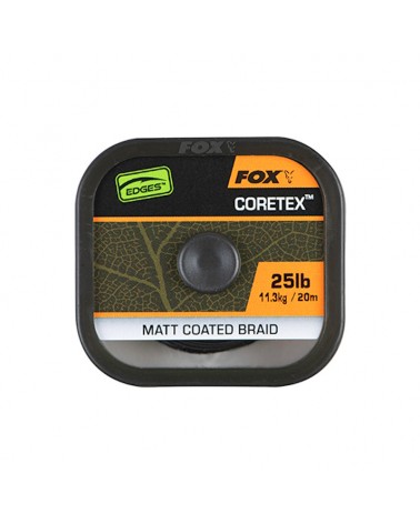 Plecionka W Otulinie Fox Edges Naturals Coretex Matt Coated Braid 25lb 11.3kg 20m